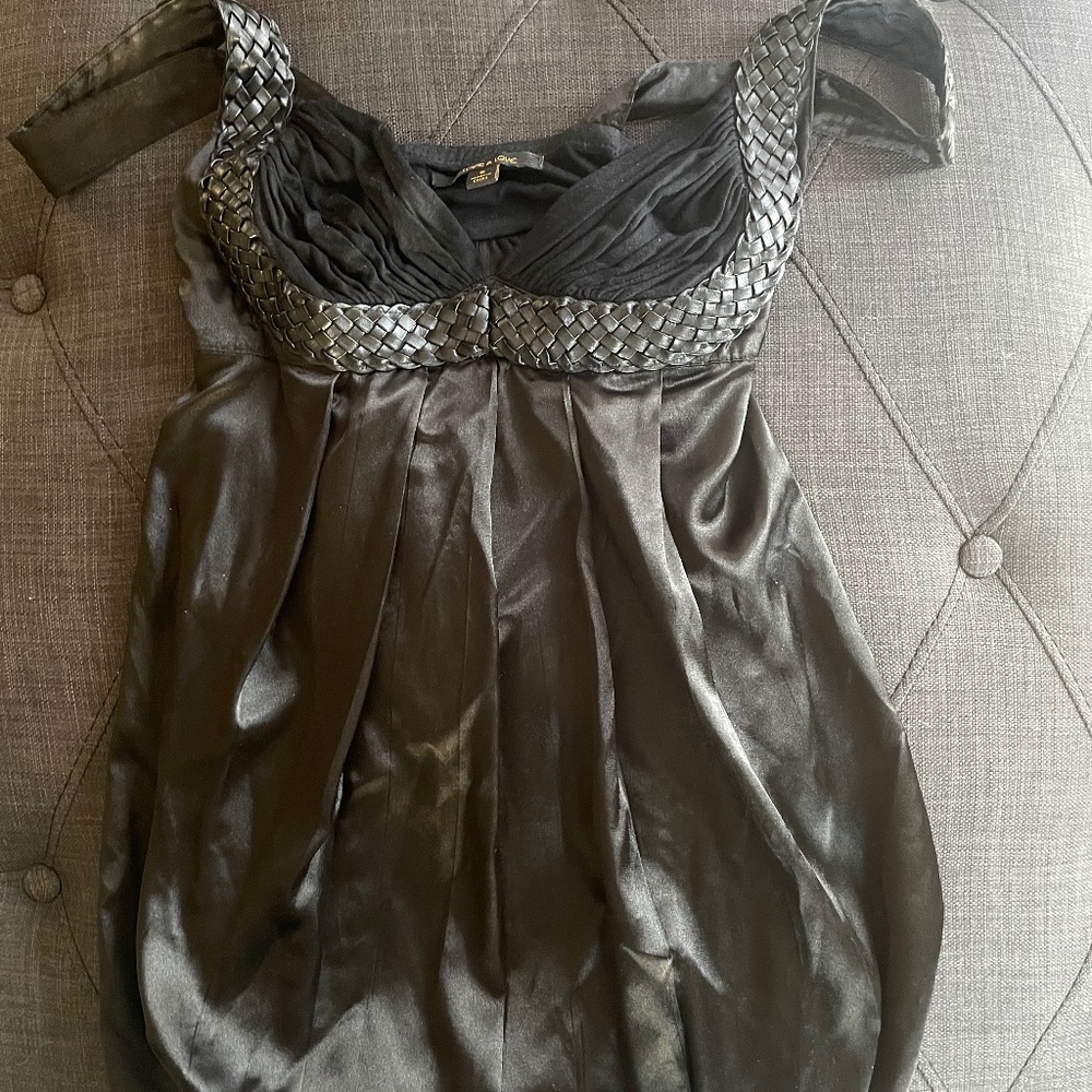 Black cocktail dress